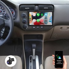 For Honda Civic 2000-2005 Wireless Apple Carplay Android Auto Gps Car Navi Radio For Honda Civic 2000-2005 Wireless Apple Carplay Android Auto Gps Car Navi Radio