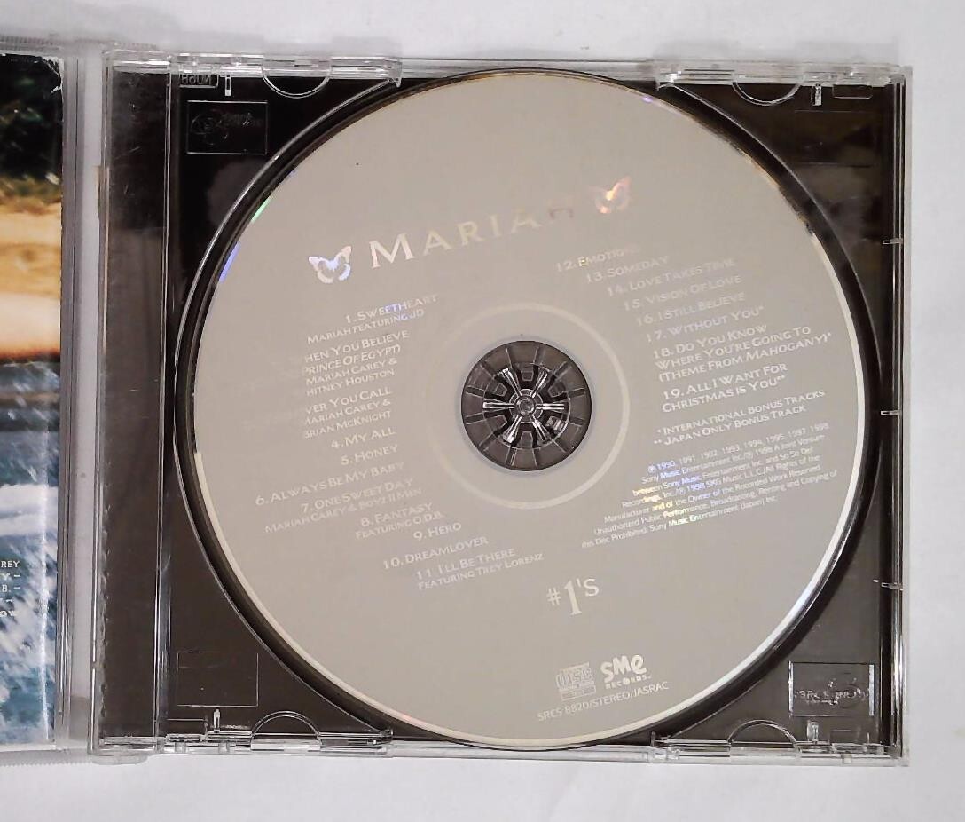 Mariah – #1's SRCS 8820 JAPAN CD, Compilation | eBay