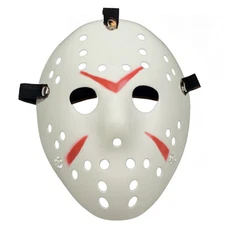 Scary Horror Movie Hockey Goalie Halloween Mask