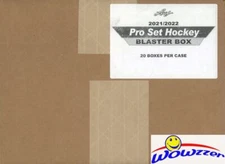 2021/22 Leaf PRO SET Hockey Factory Sealed 20 Box Blaster CASE-20 MEMORABILIA