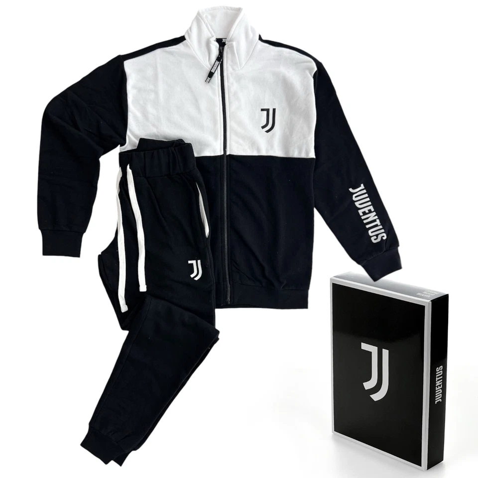 Juventus tuta da casa Homewear cotone pigiama bambino ragazzo 10 12 14 16 anni