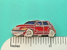 PT CRUISER - pasador de sombrero, pasador de solapa, tie tac, alfiler de sombrero REGALO EN CAJA rojo