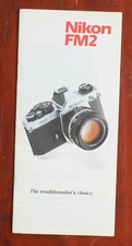 NIKON FM2N SALES BROCHURE, 9109/D, 1991/151677