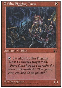 Goblin Digging Team x4 - Chronicles - NM-Mint, English - Chronicles