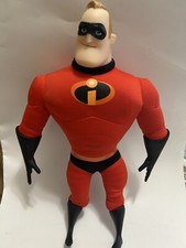 Disney Pixar Incredibles 2 MR. INCREDIBLE Plush Doll 14" Jakks Excellent