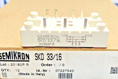 3PCS LOT OF Semikron SKD33/16 SKD3316 Power Supply Module - NEW