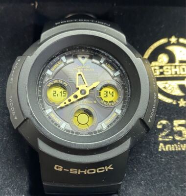 Casio G-Shock Awg-525A-1Ajf Digital-Analog Solar Men 25Th