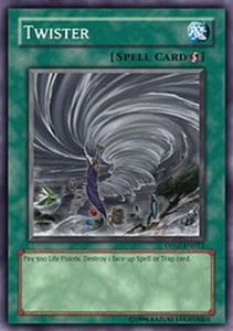 Twister - DP07-EN012 - Common - 1st Edition x3 - Near Mint