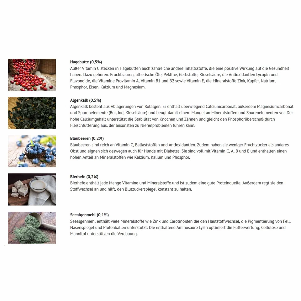 Trockenbarf Lachs 1 kg für Hunde natürliches Hundefutter getreidefrei BARF - Bild 4 von 4