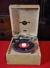 Junk Antique Electric Phonograph Columbia Interior Early Showa Period Old JAPAN 