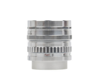 Ex+ Zunow Teikoku Kogaku Japan 50mm f/1.3 Leica L39 Mount w/Caps
