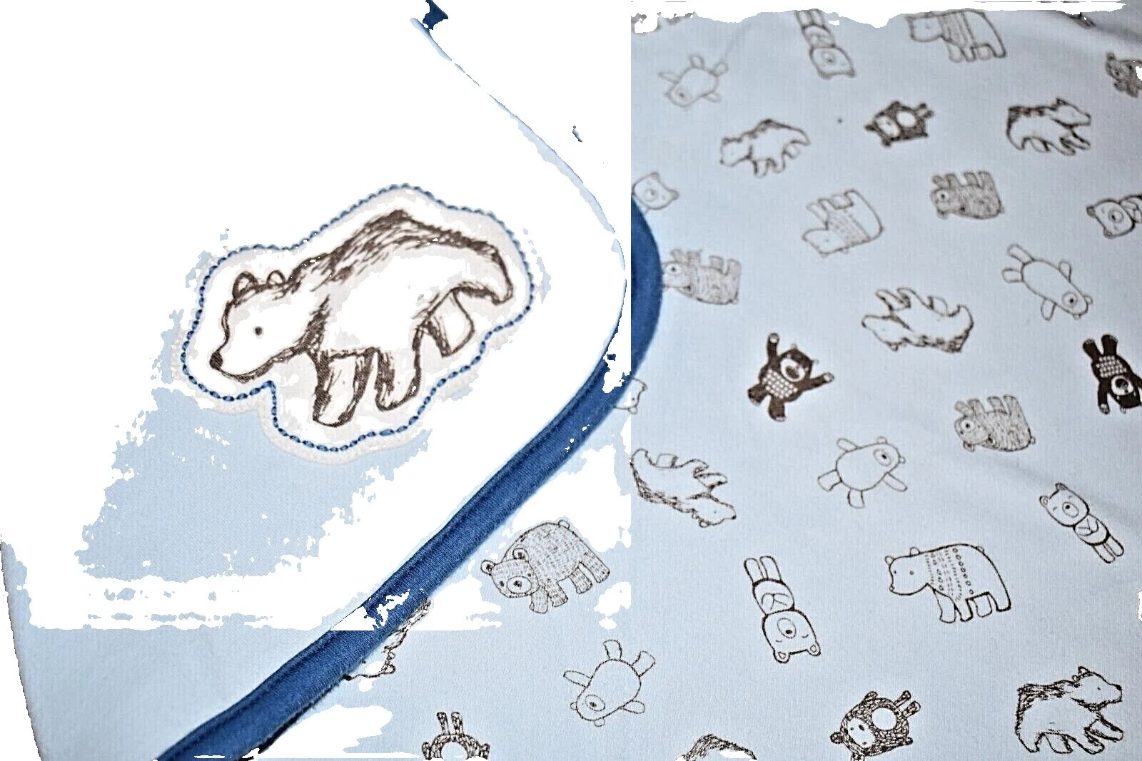 Los bebés varones Gymboree Fácil Cuidado Vivero blankets & Throws