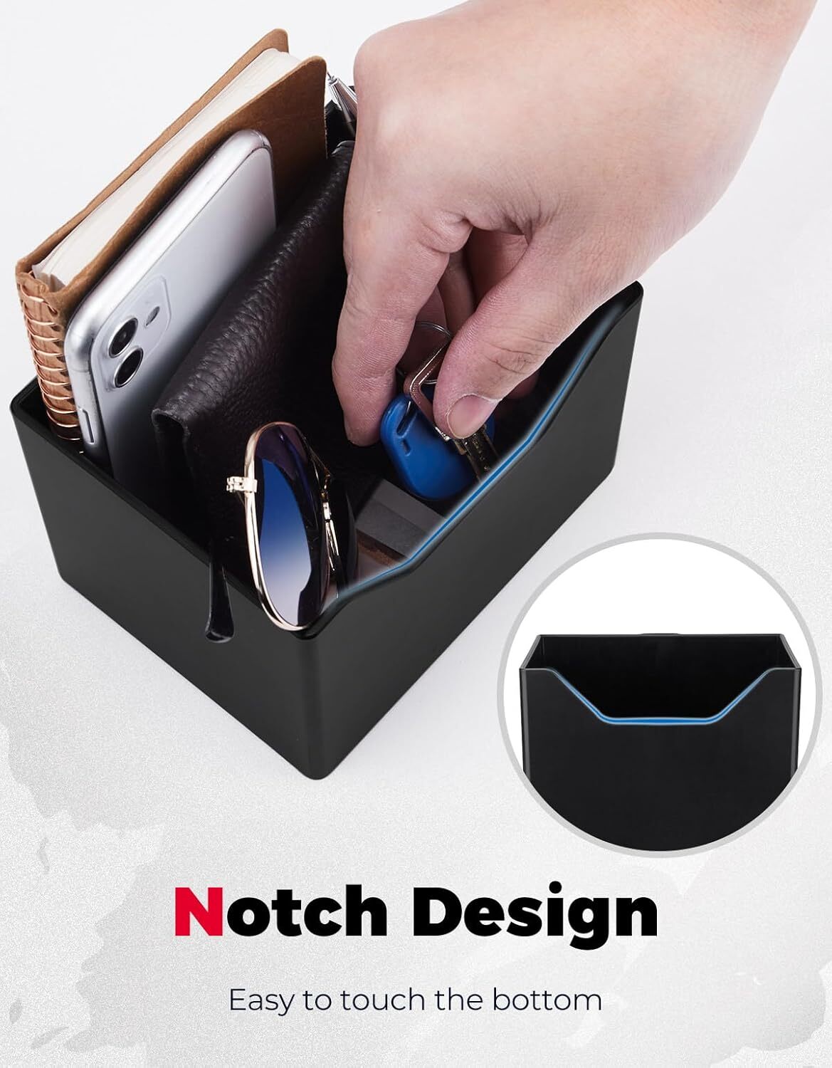 Magnetic Cup Holder, Magnetic Storage Organizer Caddy for Forklifts, Tractors, T