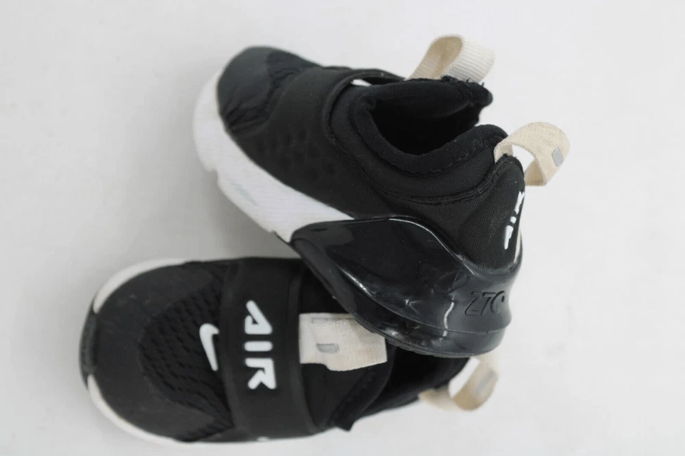 Nike Air Max Extreme Black White Toddler Size 8C Slip-On Sneakers CI1109-001