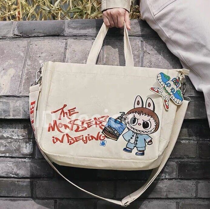 Beijing POPLAND POP MART LABUBU Mokoko Bag Crossbody Tote