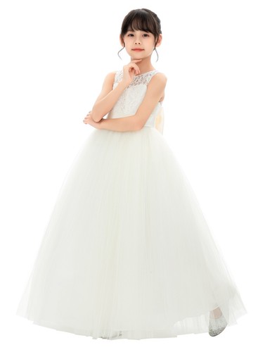 A-Line Flower Girl Dress Special Occasion Dress Birthday Party Dress Ball Gown - Picture 12 of 45