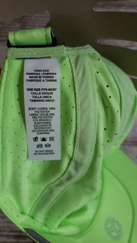 Nike Maraton 2022 Gorra "Disfruta de la carrera" DZ5432 358 Verde Neón Nuevo Adulto Unisex - Imagen 4 de 5