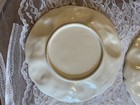 4 Vintage Hand Painted Embossed Ceramic Apple Plates 9¼" Diameter — photo 9