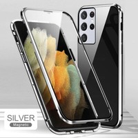 For Samsung S20 FE S20+ Ultra 5G 360° Full Cover Magnetic Absorption Metal Case
