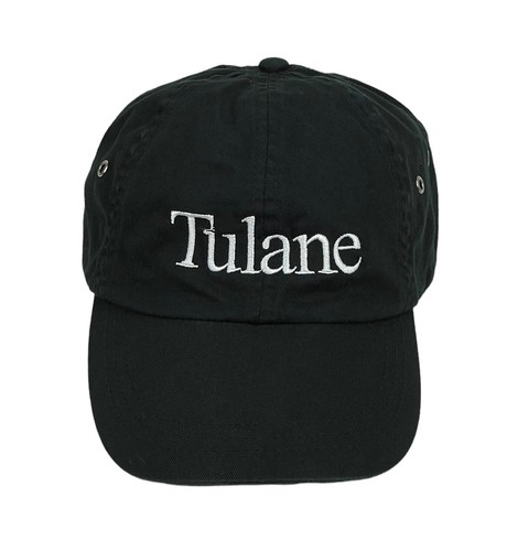 Tulane Black Strapback Hat New Orleans 