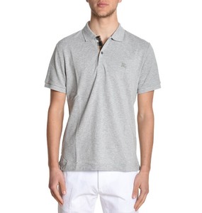 burberry polo grey