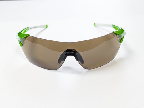 Tifosi Optics Podium Sunglasses in Lime Green & White, with Brown Lenses, #302 - Picture 8 of 10