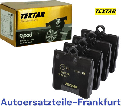TEXTAR Bremsbeläge HINTEN MERCEDES-BENZ C-KLASSE W203 CLC CL203 CLK C209 SLK 171