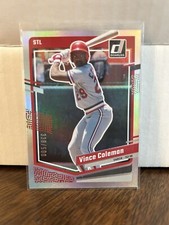 Vince Coleman 2023 Donruss Baseball Base Career Stat Line #184  /500