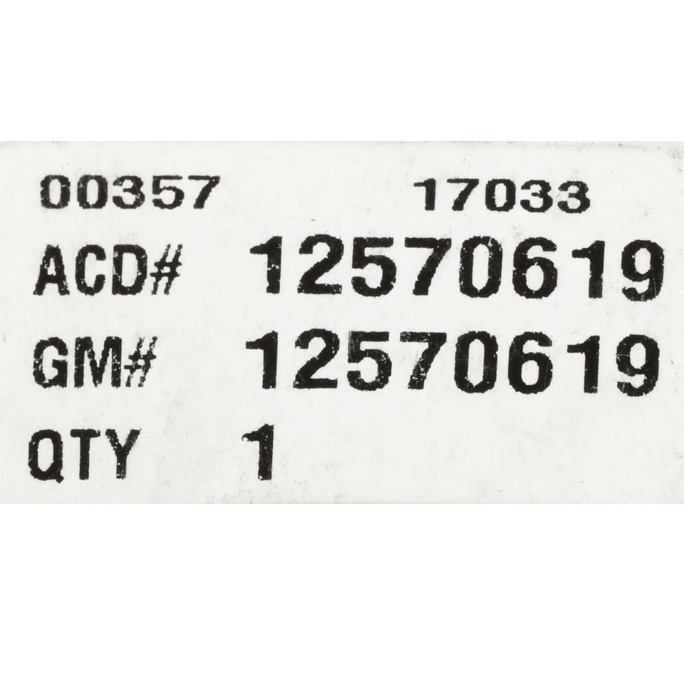 Kit de válvula de presión de inyección de combustible OEM 93-99 Cadillac Seville DeVille 12570619 Foto 3 de 3