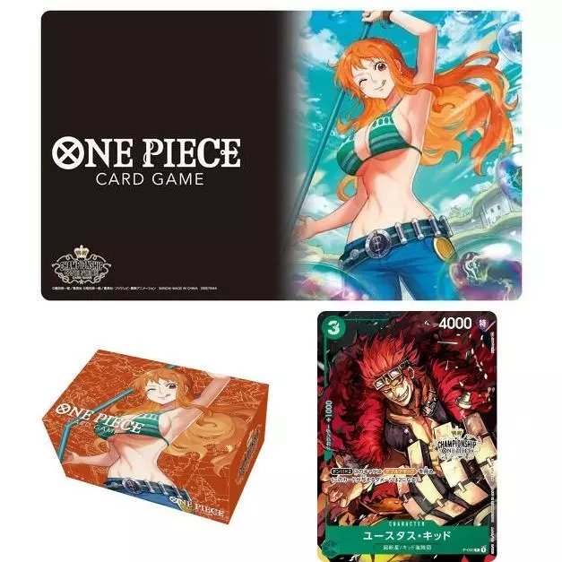 ONE PIECE CARD GAME Playmat and Storage Box Set -Monkey.D.Luffy-, ONE PIECE