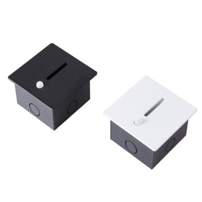 LED Flush Mount Wall Lamp Dusk to Dawn Step Foot Light Fixture PIR Motion Sensor