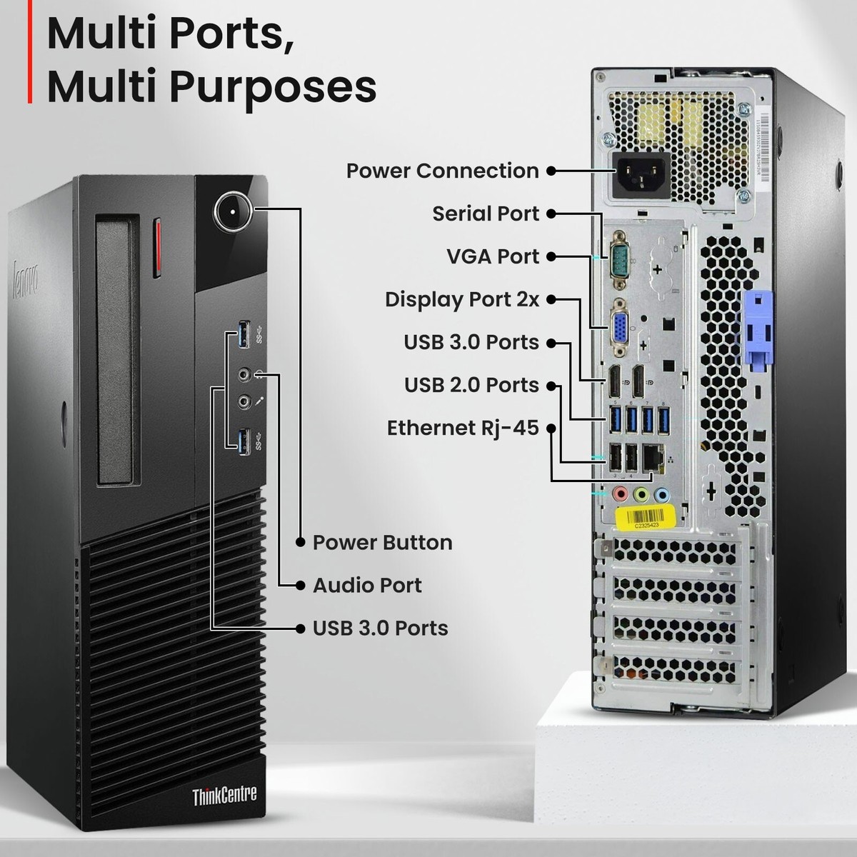 Lenovo M93 SFF Desktop PC Intel i5-4570 16GB 1TB HDD Built Lenovo M93 SFF Desktop PC Intel i5-4570 16GB 1TB HDD Built