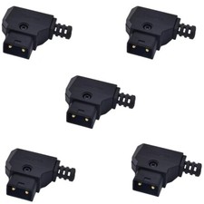 5 PACK D-TAP 2Pin Male Power type B Rewirable DIY Plug Camcorder Rig Power