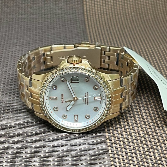Fossil Rose Gold Analogue Women Watch 