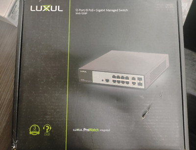 Luxul XMS-1208p***new price****