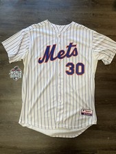 Authentic New York Mets Jersey Home Michael Conforto Size 48 World Series Patch