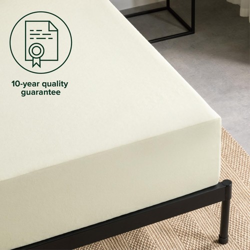 10" Zinus Cooling Airflow Gel Memory Foam Mattress In A Box Bedding Full Size - Picture 7 of 8