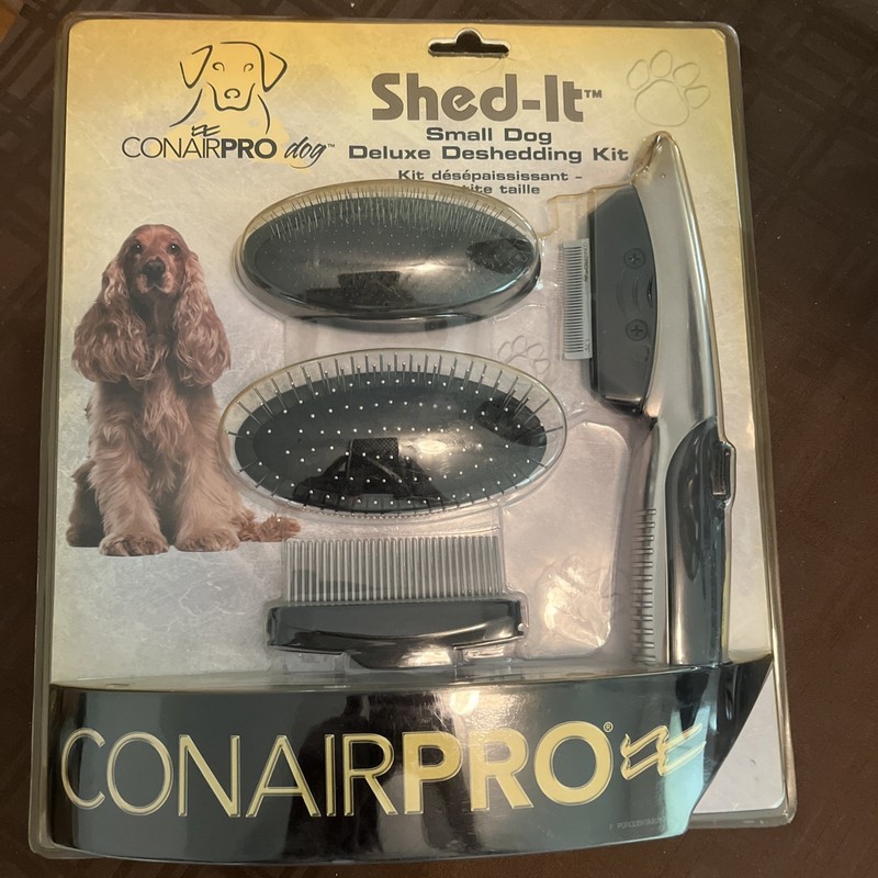 Conair Pro Shed-It Dog Deshedding Grooming Kit