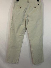 Polo Ralph Lauren Tan Khaki Classic Pants Size 16 Youth Boys Preppy Pony Logo