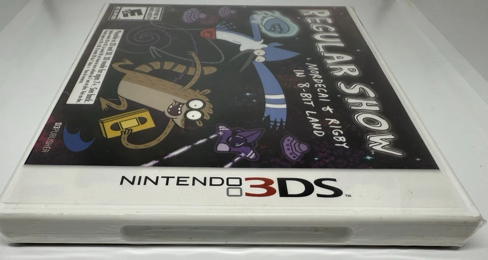 NEW SEALED Regular Show: Mordecai & Rigby 8-Bit Land Nintendo 3DS FACTORY SEALED - Image 3 of 3