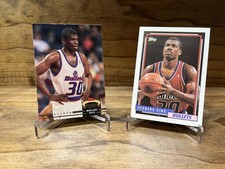 1992-93 Topps #11, 1993 Topps Stadium Club #158 Bernard King NM - MT