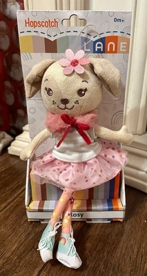 Hopscotch Lane Knit Plush Soft Body Dolls Rosy