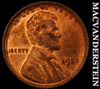 1920 Lincoln Wheat Cent - RB  Choice Gem Brilliant Unc++  Lustrous  #i6761