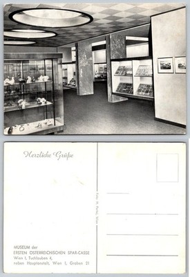 Vintage Vienna Museum der Ersten Österreichischen Spar-Casse Postcard