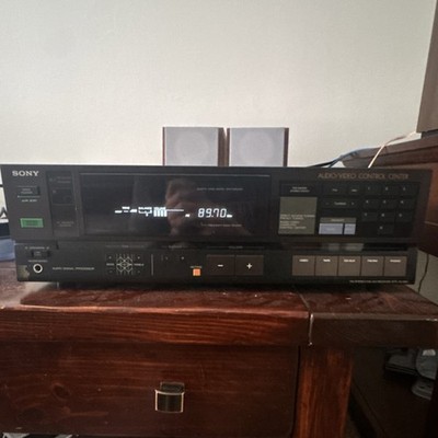 Sony STR-AV380 2-Channel Stereo Receiver AM/FM Tuner Phono RCA Black