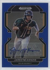 2022 Panini Prizm Draft Picks Blue 97/99 Jared McKenzie #PDP141 Auto 0u66