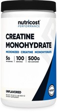 Nutricost Creatine Monohydrate 500g Micronize...