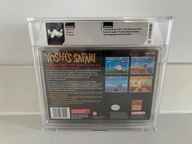 Yoshi's Safari (SNES, Super NES) WATA 9.2 A New Sealed Graded PSA CGC VGA