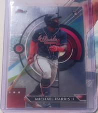 Topps Finest Major League Performance Michael Harris II Rookie Braves #34 2023