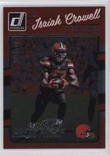 2016 Donruss Press Proof Silver 100/100 Isaiah Crowell #72 0i1b